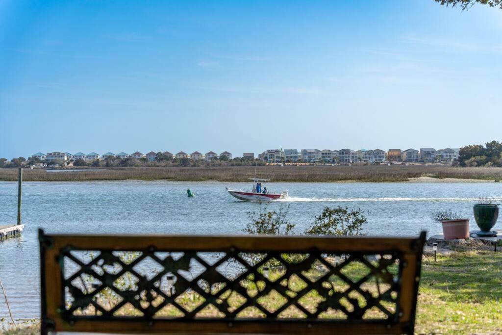 Dolphin Cove - Whole Waterfront House With Dock Villa Ocean Isle Beach Luaran gambar