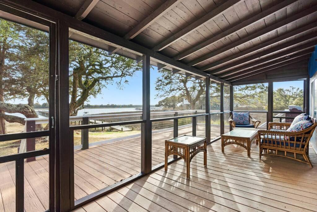Dolphin Cove - Whole Waterfront House With Dock Villa Ocean Isle Beach Luaran gambar